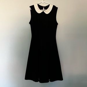 Peter Pan collar dress, Wednesday dress, little black dress